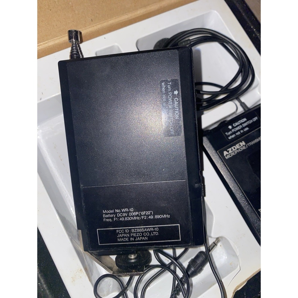 Azden WMS-10 Wireless Microphone System - Picture 5 of 6